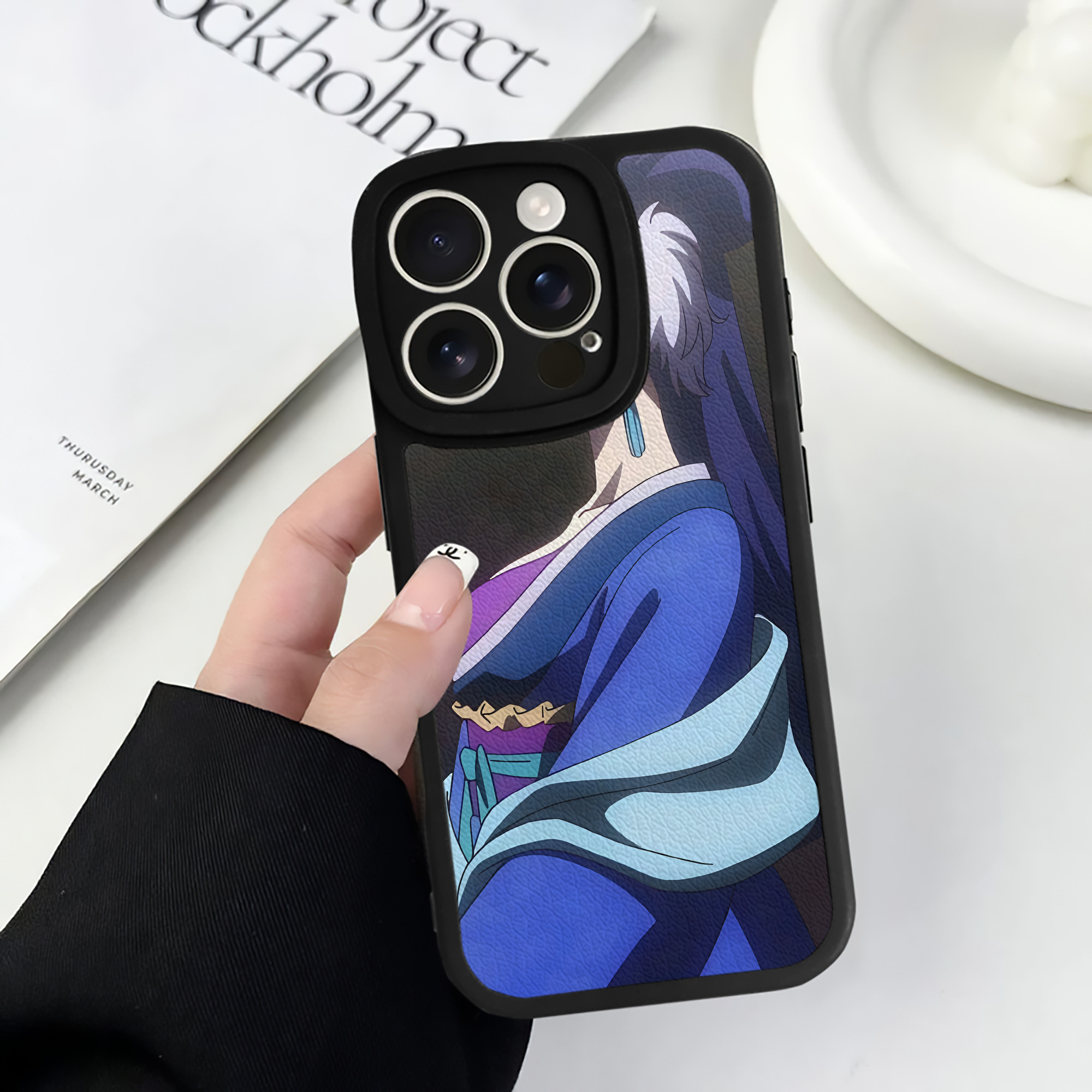 薬屋のひとりごと The Apothecary Diaries 【iPhone 16シリーズ対応】シリコンスマホケース（レザー調） 材質：シリコン